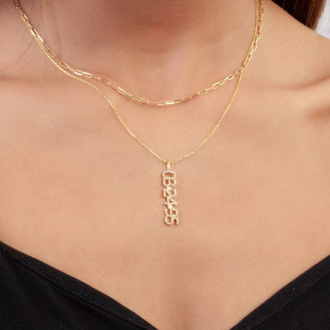 Eternal Date Pendant — a beautifully crafted custom necklace