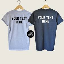 Customised your signature style T shirts