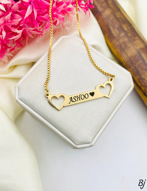 *Customized Elegant & Personalized Name Necklaces – Golden plated,