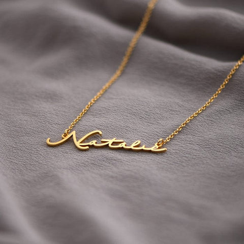 Signature Elegant Name Necklace