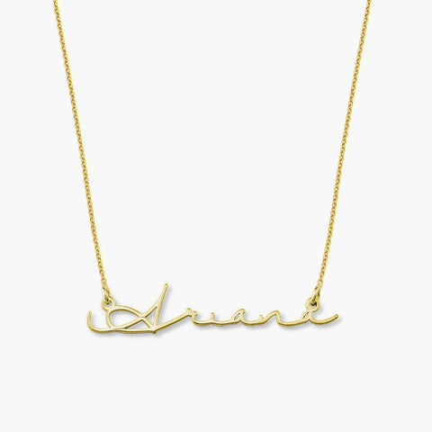 Signature Elegant Name Necklace