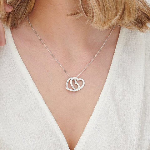 Interlocking Heart Necklace: A Symbol of Eternal Love