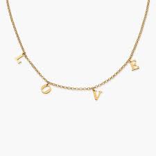 Multiple Initial Necklace